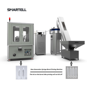 O projeto mais recente nunca cai da máquina de impressão automática de barril de seringa descartável de tinta