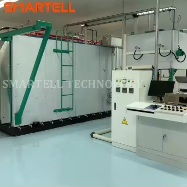 Linha de produção de seringa médica de alta eficiência com 25m³ Máquina de esterilização de óxido de etileno