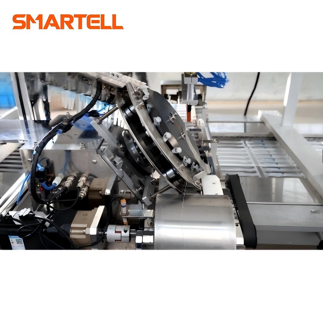 Máquina automática de embalagem de seringas em blister macio para linha de produção de seringas descartáveis