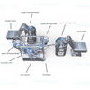 Máquina de montagem automática de seringa descartável SMT-3305