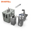 Máquina de impressão de almofada de barril de seringa Luer Slip descartável de precisão de equipamento industrial de 5 ml
