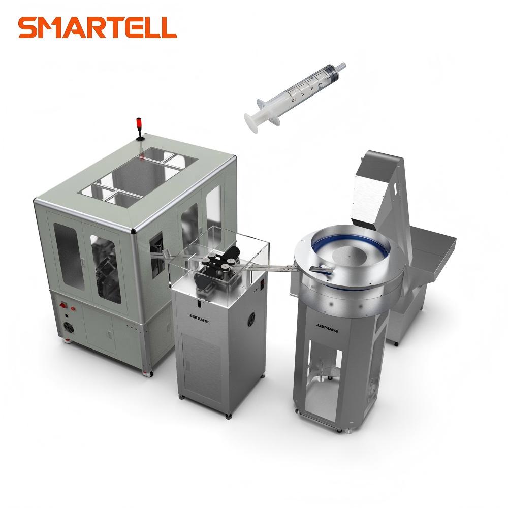 Equipamento industrial Disponível de precisão de 5 ml Luer Slip Sining Sining Bailt Poting Machine