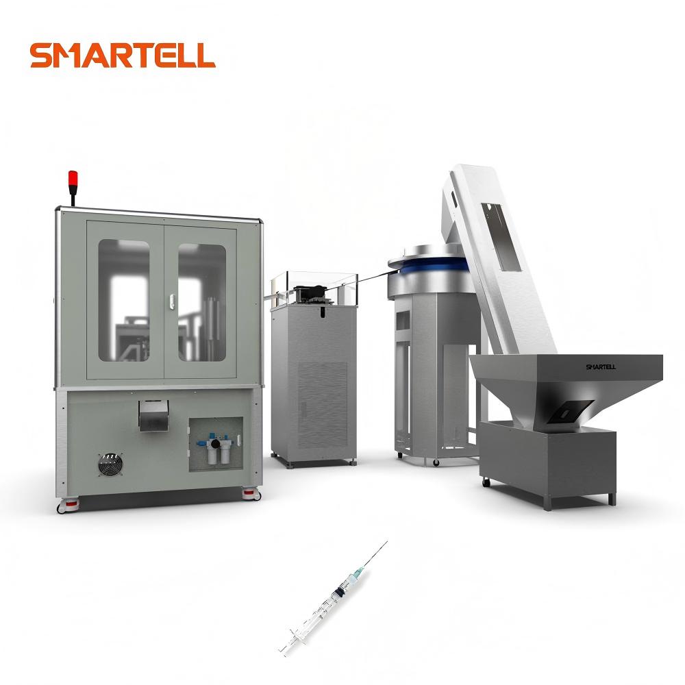 3 ml de barril de seringa descartável Máquina de impressão rotativa para almofada rotativa