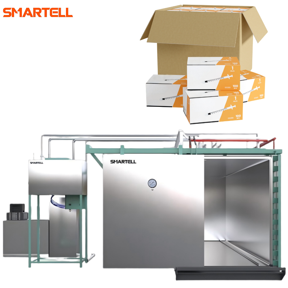Equipamento de esterilização SMARTELL 10CBM para uso na indústria médica Equipamento industrial de Jiangsu