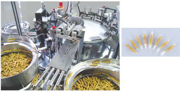 SMT-3404 M&aacute;quina de montagem do conector de l&aacute;tex 