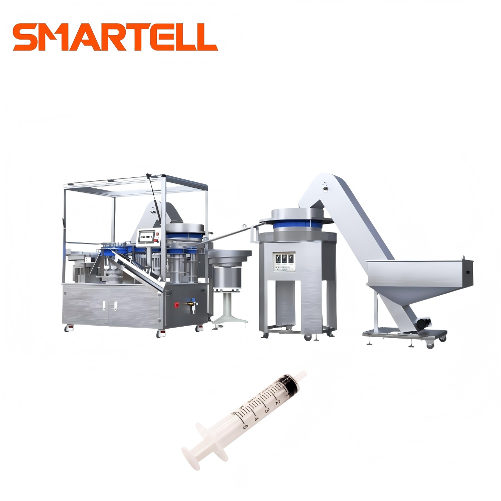 Máquina de montagem de fabricação de seringa descartável automática de 5 ml
