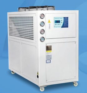 Resfriador industrial resfriado a ar para máquina de moldagem por injeção de plástico