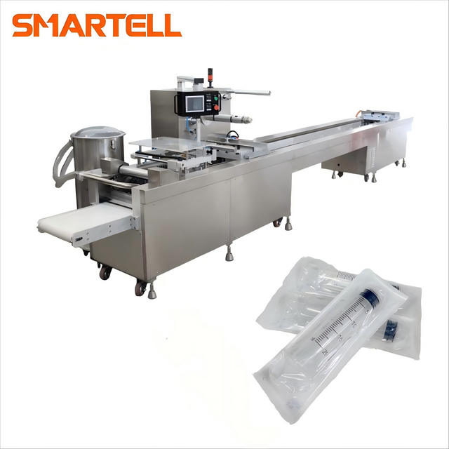 Máquina de embalagem de blister de seringa para embalagem eficiente de produtos