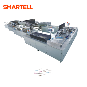 Máquina de montagem de agulha para planta de fabricação de tubo + tampa de agulha SMT-3104 confiável de alta precisão