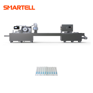SMT-4420 econômica com ampla adaptabilidade, máquina de embalagem de blister macio para seringa