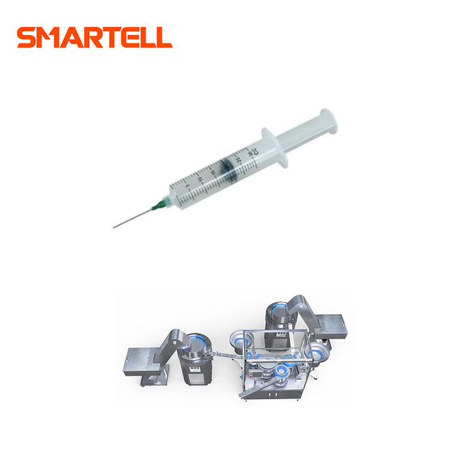 SMT-3305 com controle remoto e máquina de montagem de seringas de manutenção