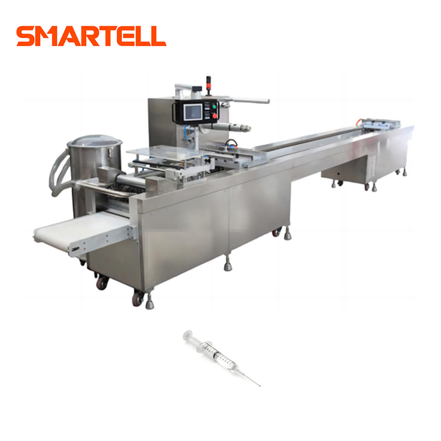 Máquina profissional de embalagem em blister de papel e plástico Smartell para uso médico