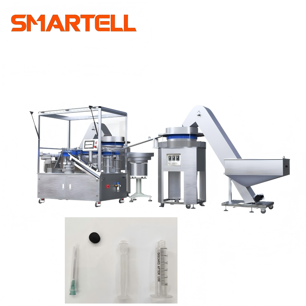 Cadeia de fabricação descartável equipamento da produção da seringa da maquinaria industrial