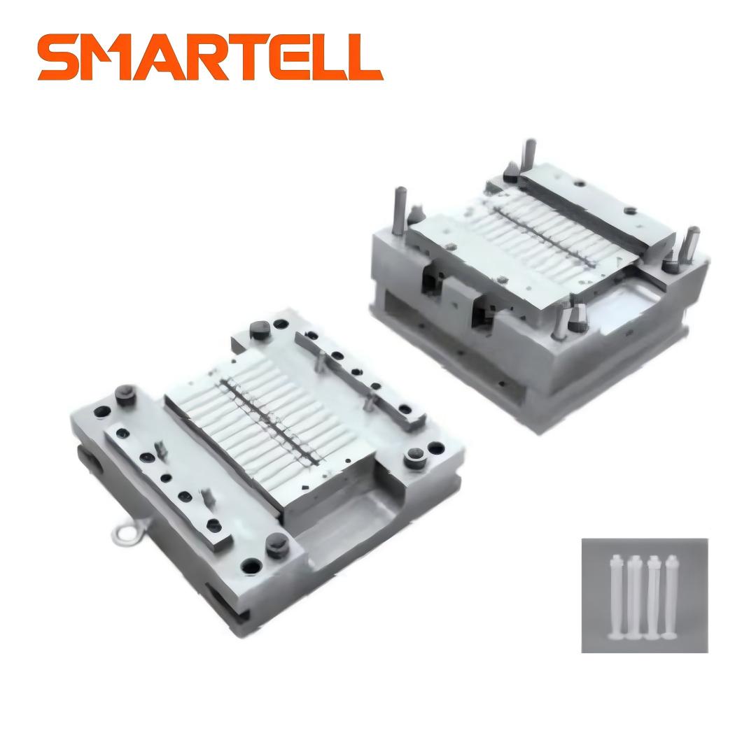 Molde de barril, molde de êmbolo, molde de junta, molde de seringa médica