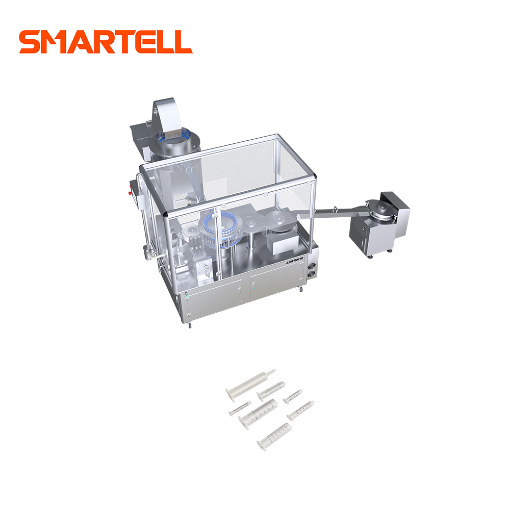 Máquina de impressão de almofada eficiente com sistema automático de marcação em escala de seringa SMT-2001