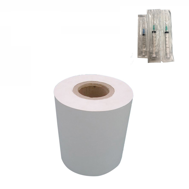 Papar revestido médico 60G+3G para uso em máquina de embalagem em blister macio com impressão personalizada