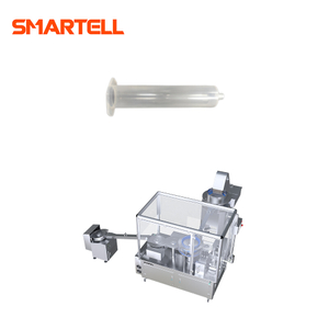 Máquina de impressão de almofada de tinta forte com alimentador automático de barril de seringa SMT-2001
