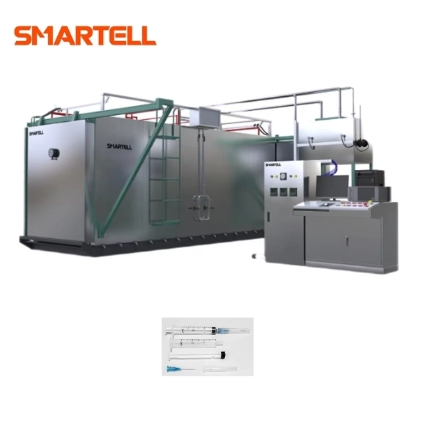 Linha de produção de seringa médica de alta eficiência com 25m³ Máquina de esterilização de óxido de etileno