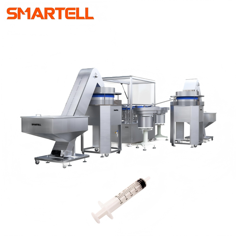 Máquina de montagem de fabricação de seringa descartável automática de 5 ml