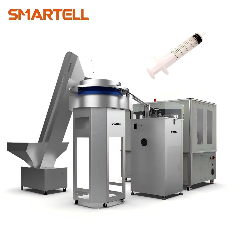 Equipamento industrial Disponível de precisão de 5 ml Luer Slip Sining Sining Bailt Poting Machine