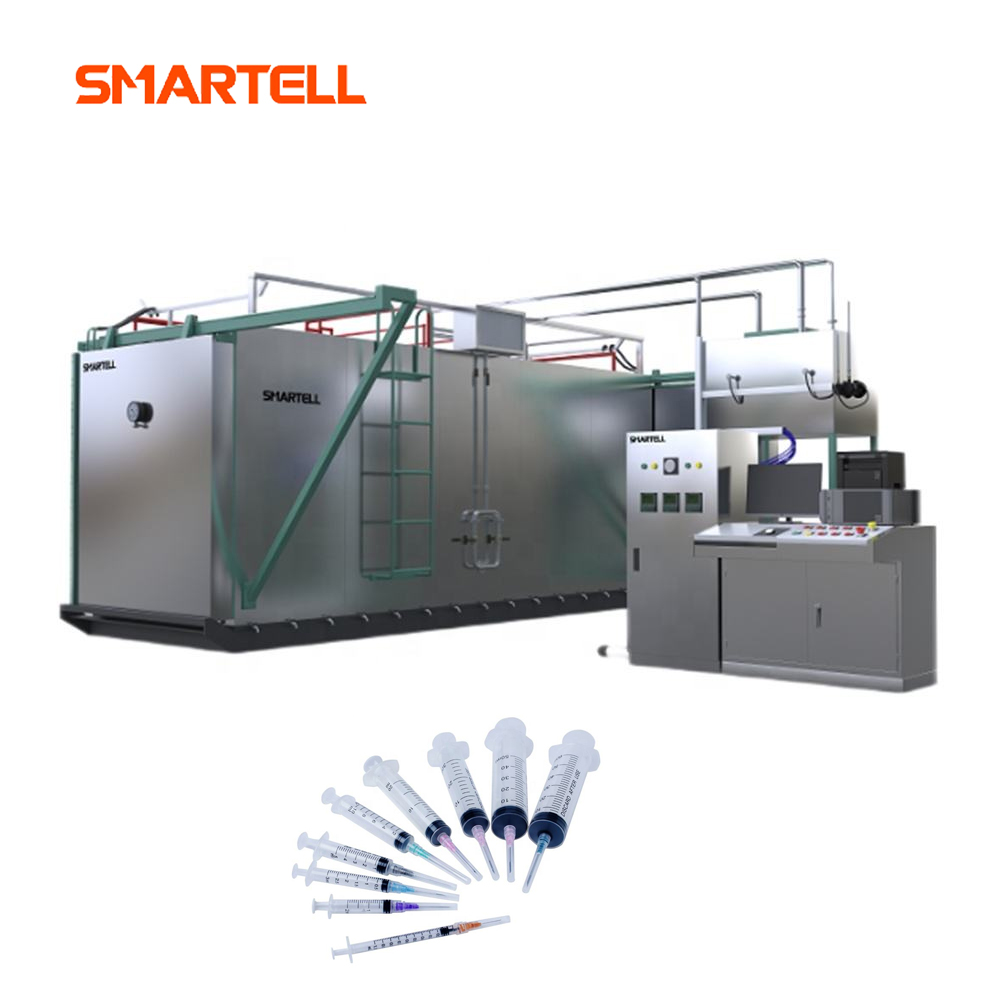 Câmara de esterilização de aço inoxidável totalmente selada por EO para dispositivos médicos