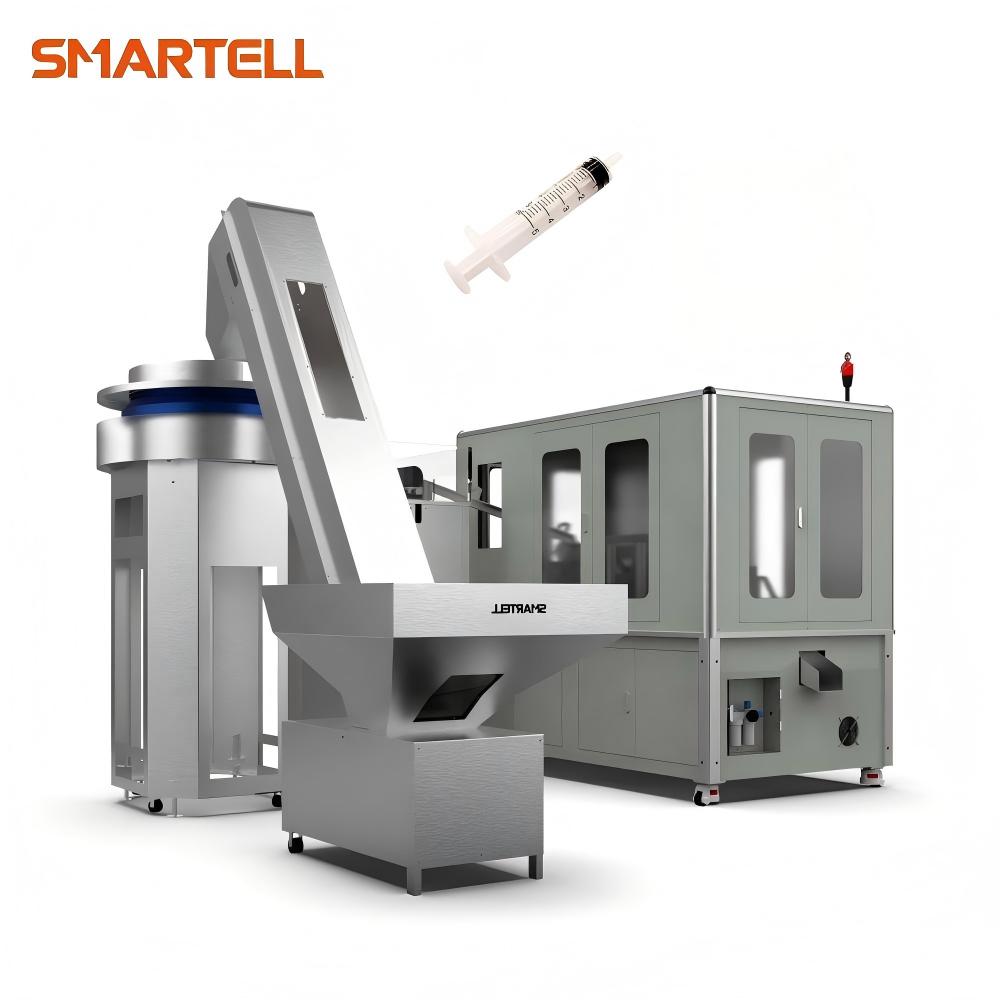 Equipamento industrial Disponível de precisão de 5 ml Luer Slip Sining Sining Bailt Poting Machine