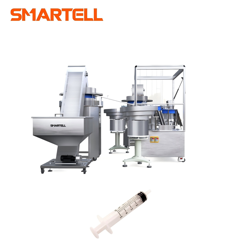 Máquina de montagem de fabricação de seringa descartável automática de 5 ml