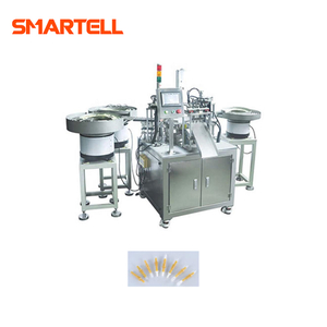 Tubo de látex 3 peças montadas conjunto de infusão máquina de montagem de conector de látex