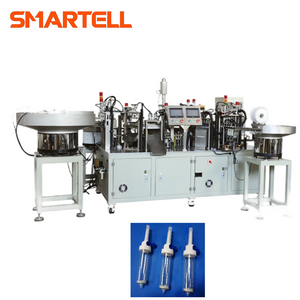 Conjunto de infusão automática Máquina de montagem de câmara de gotejamento de seis partes