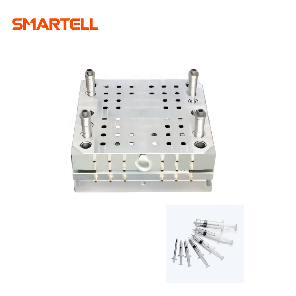 Molde de seringa descartável personalizado para produção de injeção médica