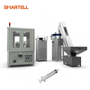 Máquina de impressão de almofada de barril de seringa Luer Slip descartável de precisão de equipamento industrial de 5 ml