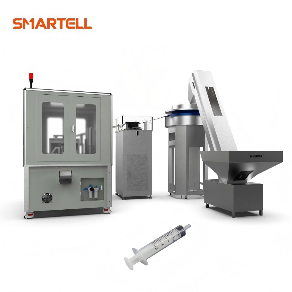 Equipamento industrial Disponível de precisão de 5 ml Luer Slip Sining Sining Bailt Poting Machine