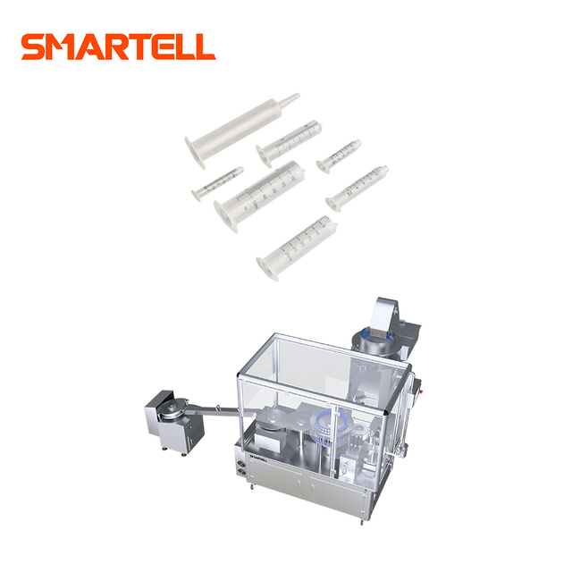 Impressão de barril de seringa totalmente automática SMT-2001 com máquina de impressão de almofada de dispositivo de proteção