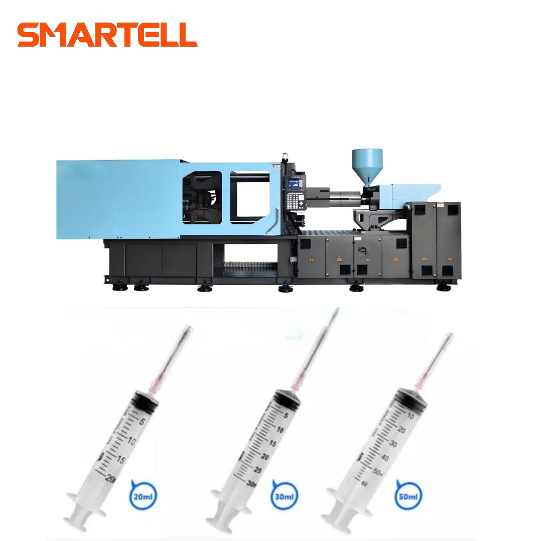 Materiais automáticos hidráulicos da máquina PET/PE/PP da modelação por injeção de Smartell