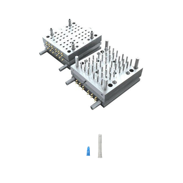 Molde de produto médico para molde de estrutura compacta de máquina de injeção