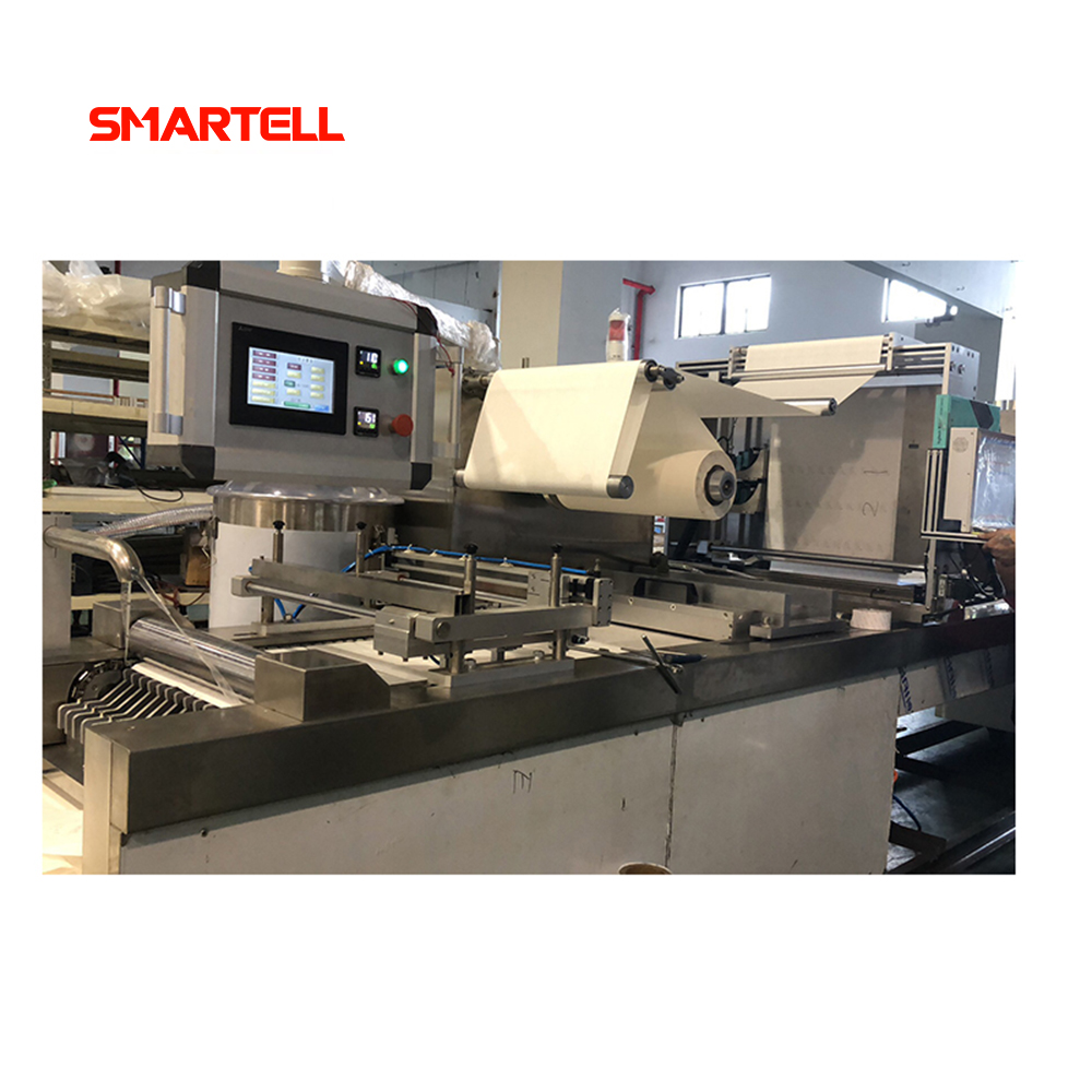 Máquina automática de embalagem de papel-filme em blister de produtos médicos de 400 mm e 480 mm
