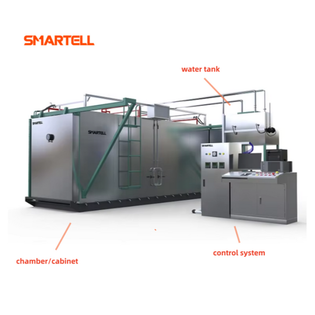 Venda quente de máquina de esterilização por óxido de etileno para uso industrial médico EO com sistema de vácuo