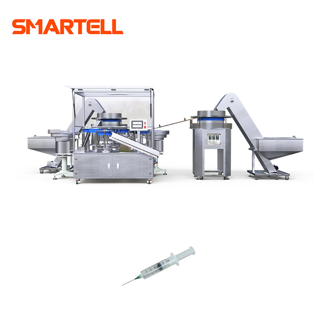 Máquina de montagem de seringa de equipamento de produção de insulina descartável automática de alta qualidade