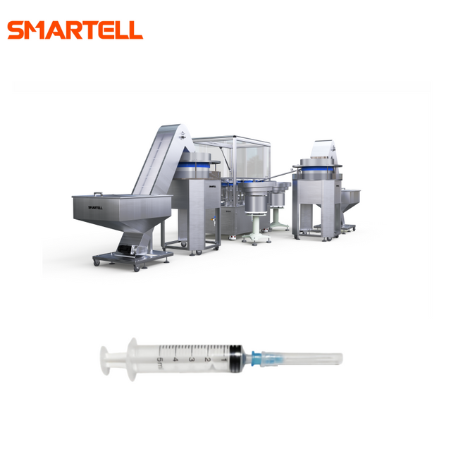 Linha de produção turnkey da máquina descartável automática do conjunto da seringa solução do projeto