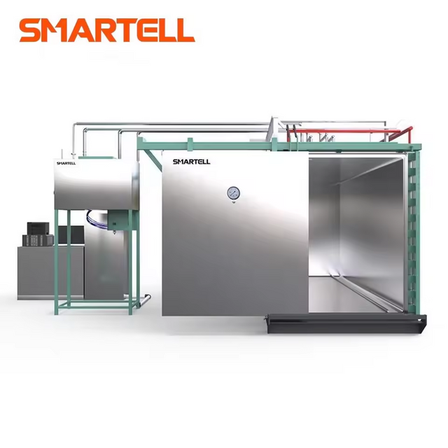 Máquina de esterilização a gás SMARTELL 1CBM EO de porta única e com sistema de controle de computador