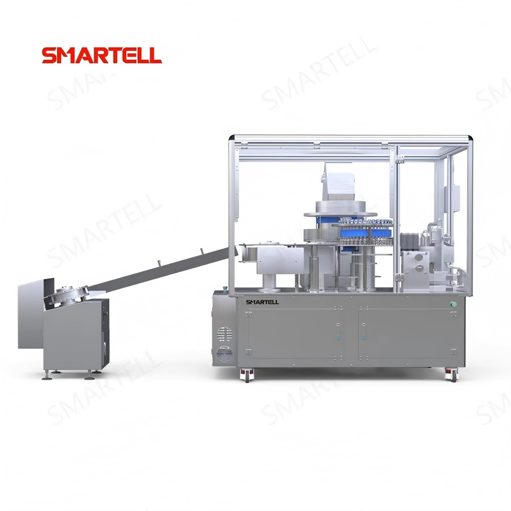 Máquina automática de impressão de almofada de barril de seringa SMARTELL para seringa médica