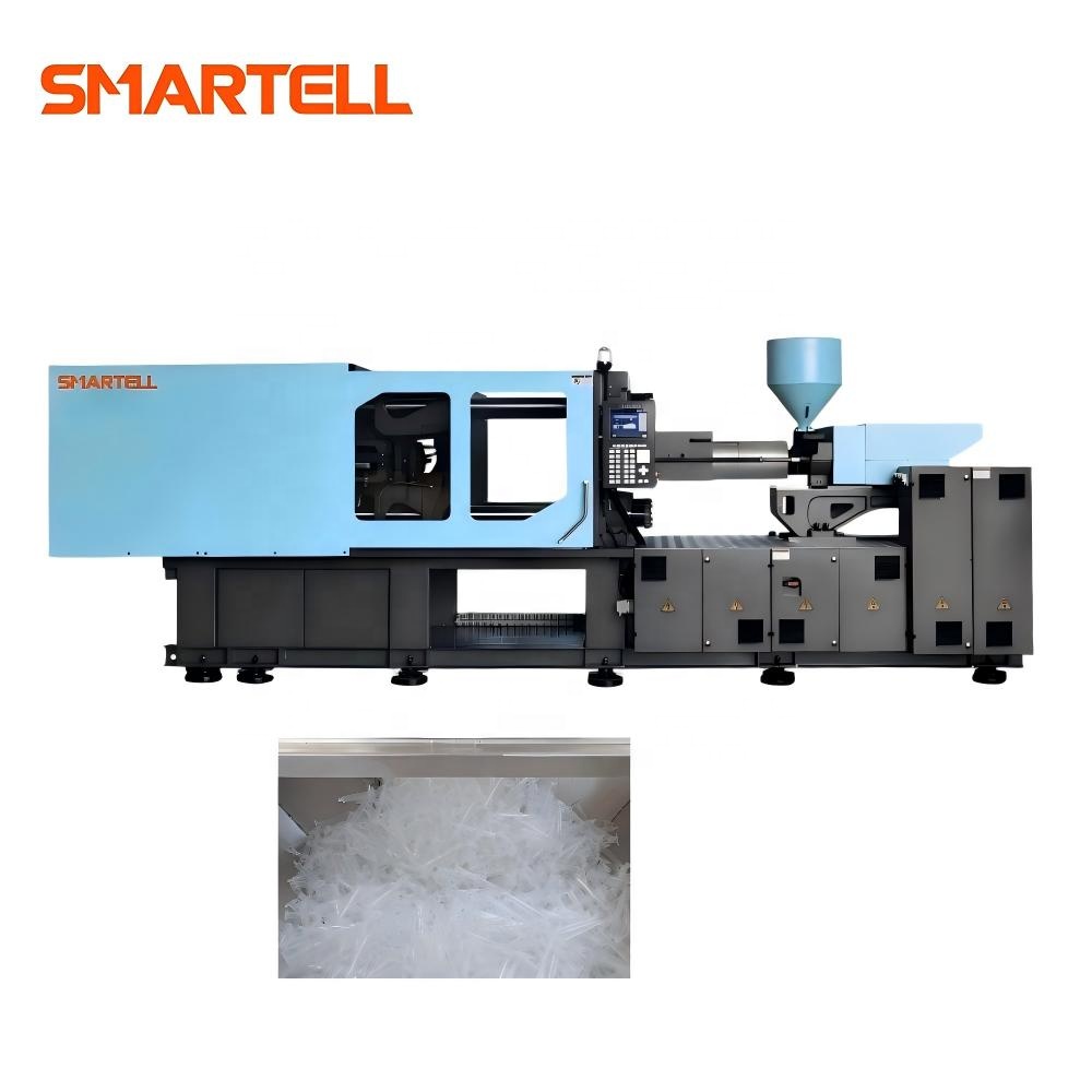 Máquina plástica da modelação por injeção 1280KN para a linha de produção descartável da gaxeta do atuador do tambor da seringa