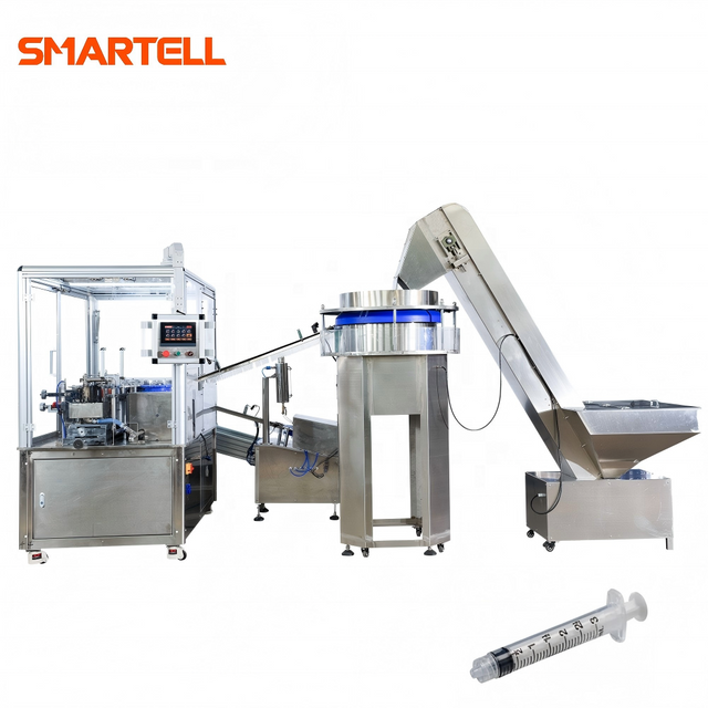 Máquina automática de impressão de almofada de barril de seringa SMARTELL para seringa médica