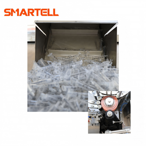 Máquina automática de impressão de almofada de transferência de escala de barril de seringa SMARTELL para linha de produção de seringa