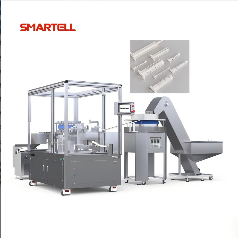 Máquina automática de impressão de almofada de barril de seringa SMARTELL para seringa médica