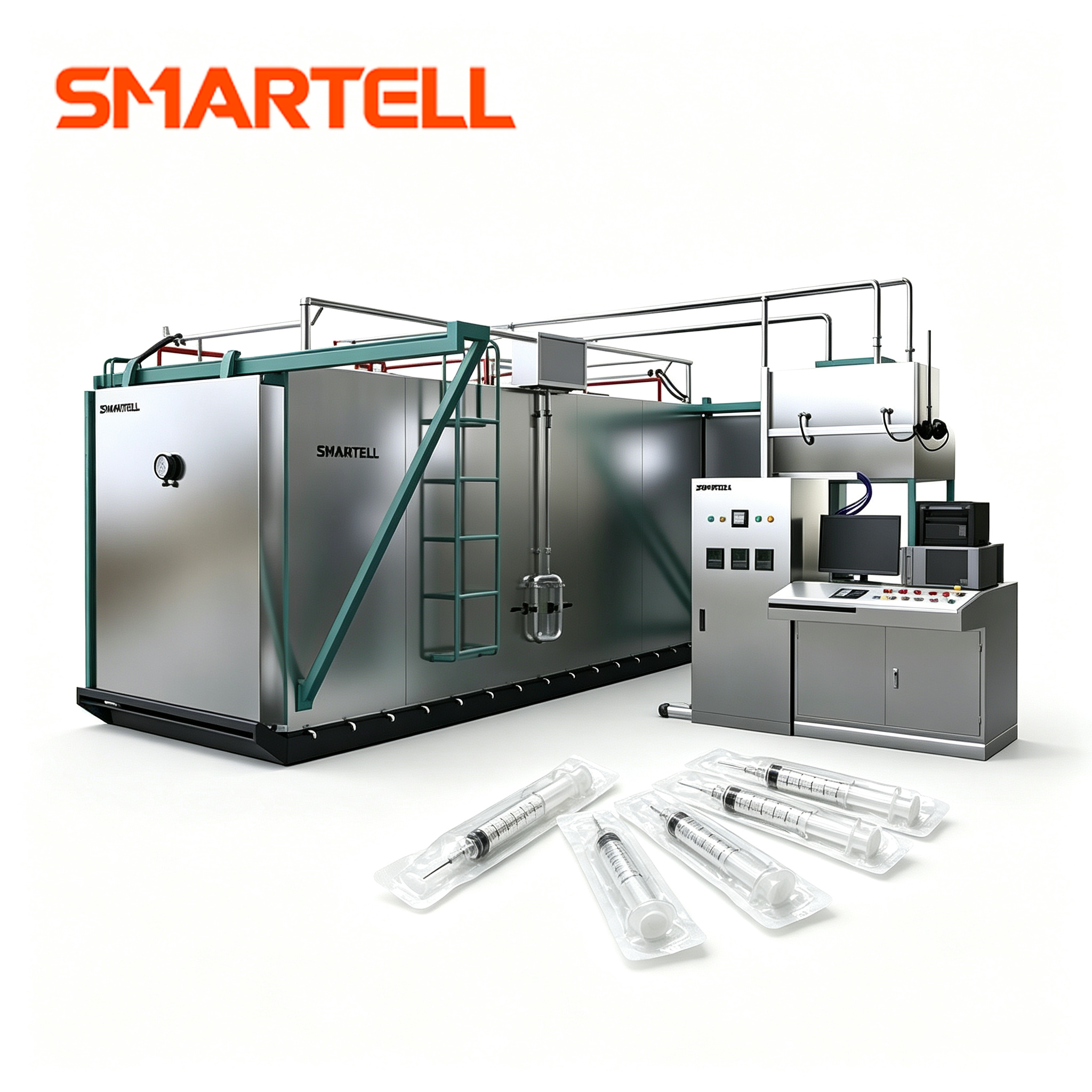 SMT-5020 Configuração personalizada EO para linha de produção de seringas Máquina de esterilização por óxido de etileno