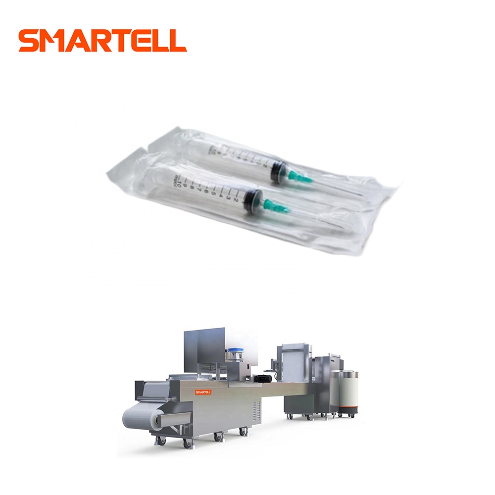 Máquina carregadora automática de embalagem de seringa SMARTELL, alta produtividade para linha de embalagem médica