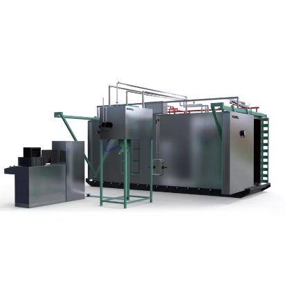 Esterilizador de gás EO industrial automático médico 10CBM para planta de consumíveis médicos usa máquina de esterilização ETO
