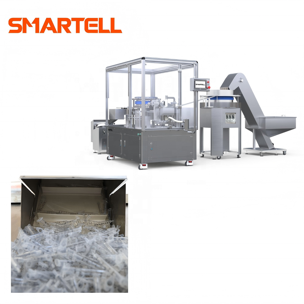 Máquina automática completa de equipamentos de produção de seringas descartáveis